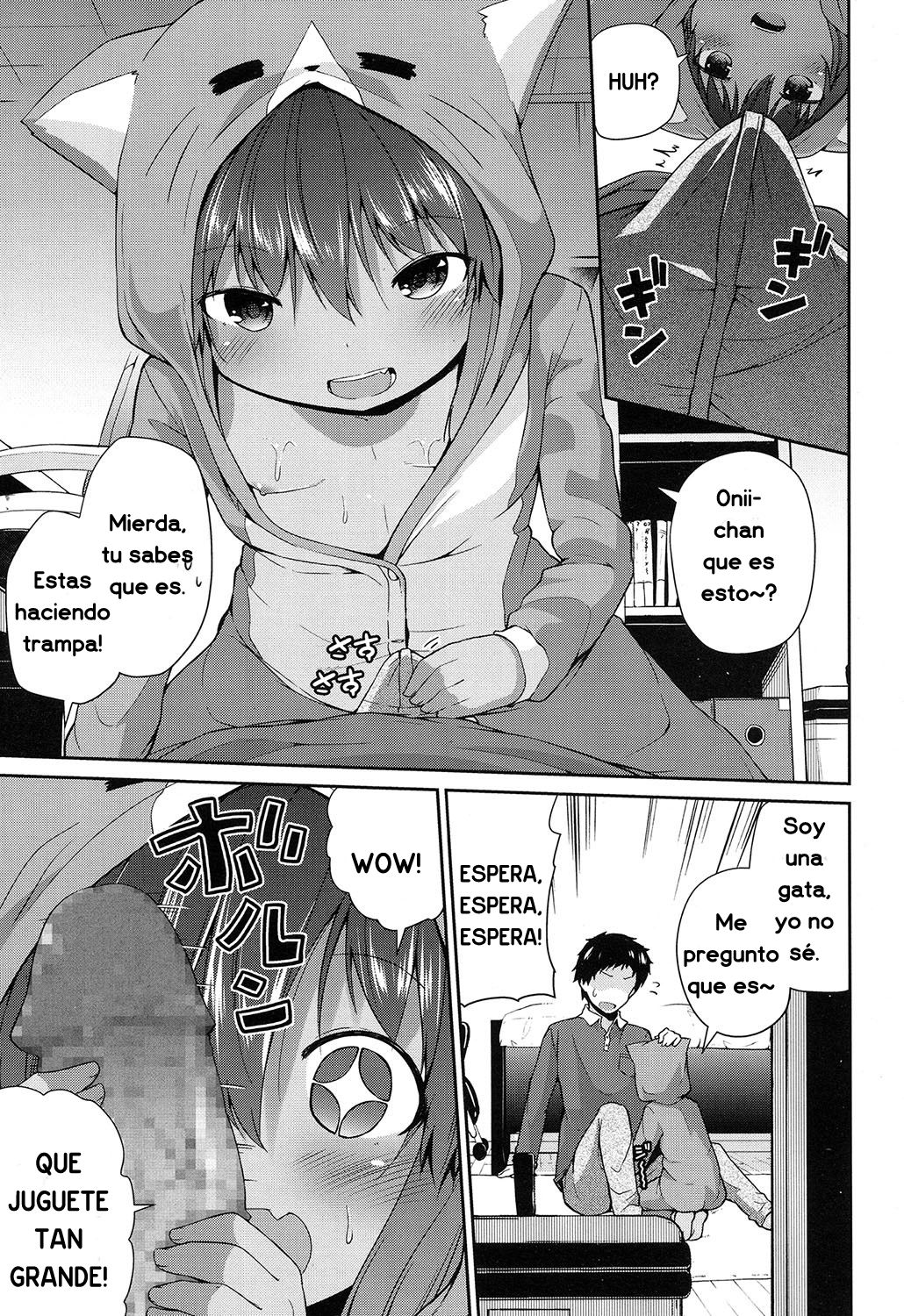 Wagaya no Neko Jijou | Nuestra situacion de gato en casa page 7 full