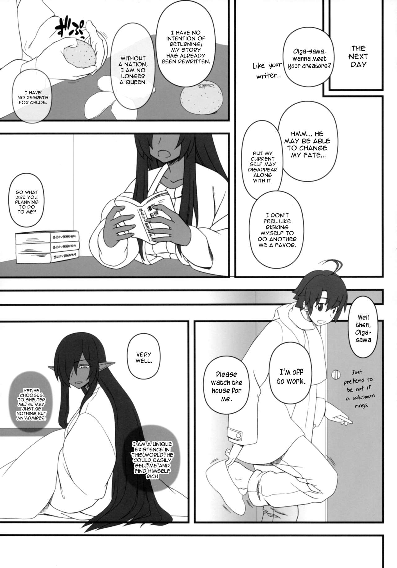 Kuro no Joou no Isekai Seikatsu page 8 full