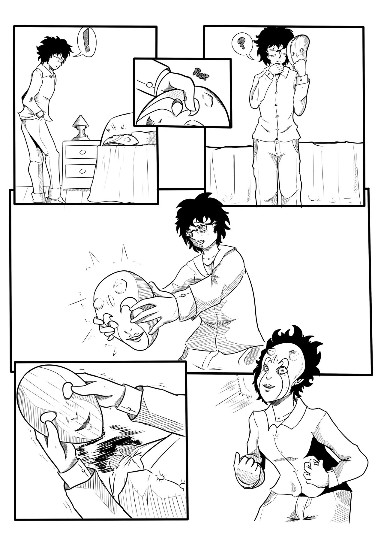 The Curse of Syndalie Mask page 1 full