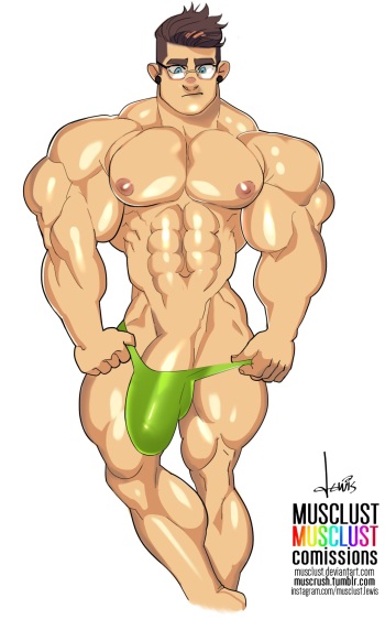 Huge muscle cover