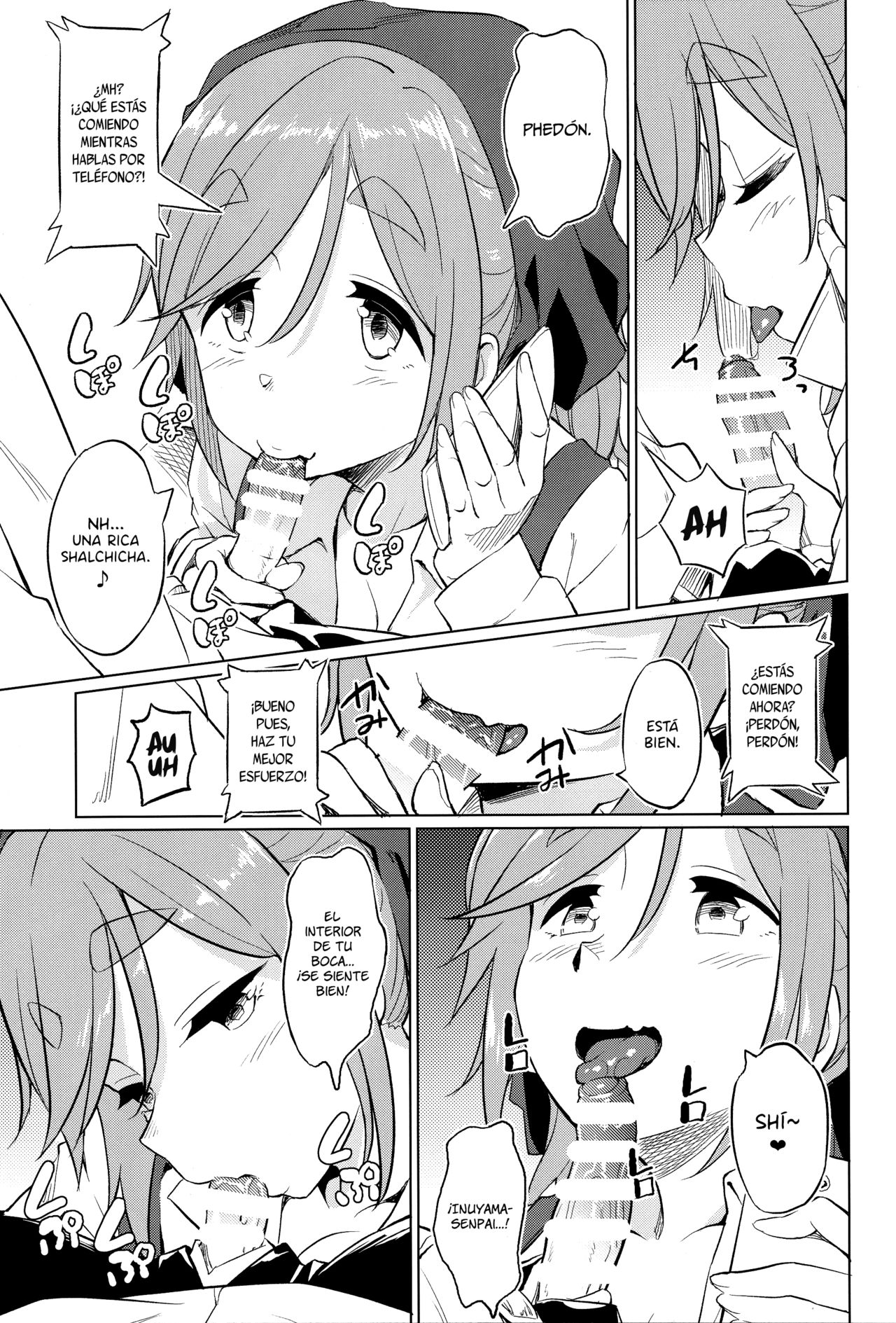 Ecchi na Inuyama Senpai | Inuyama Senpai Lasciva page 6 full
