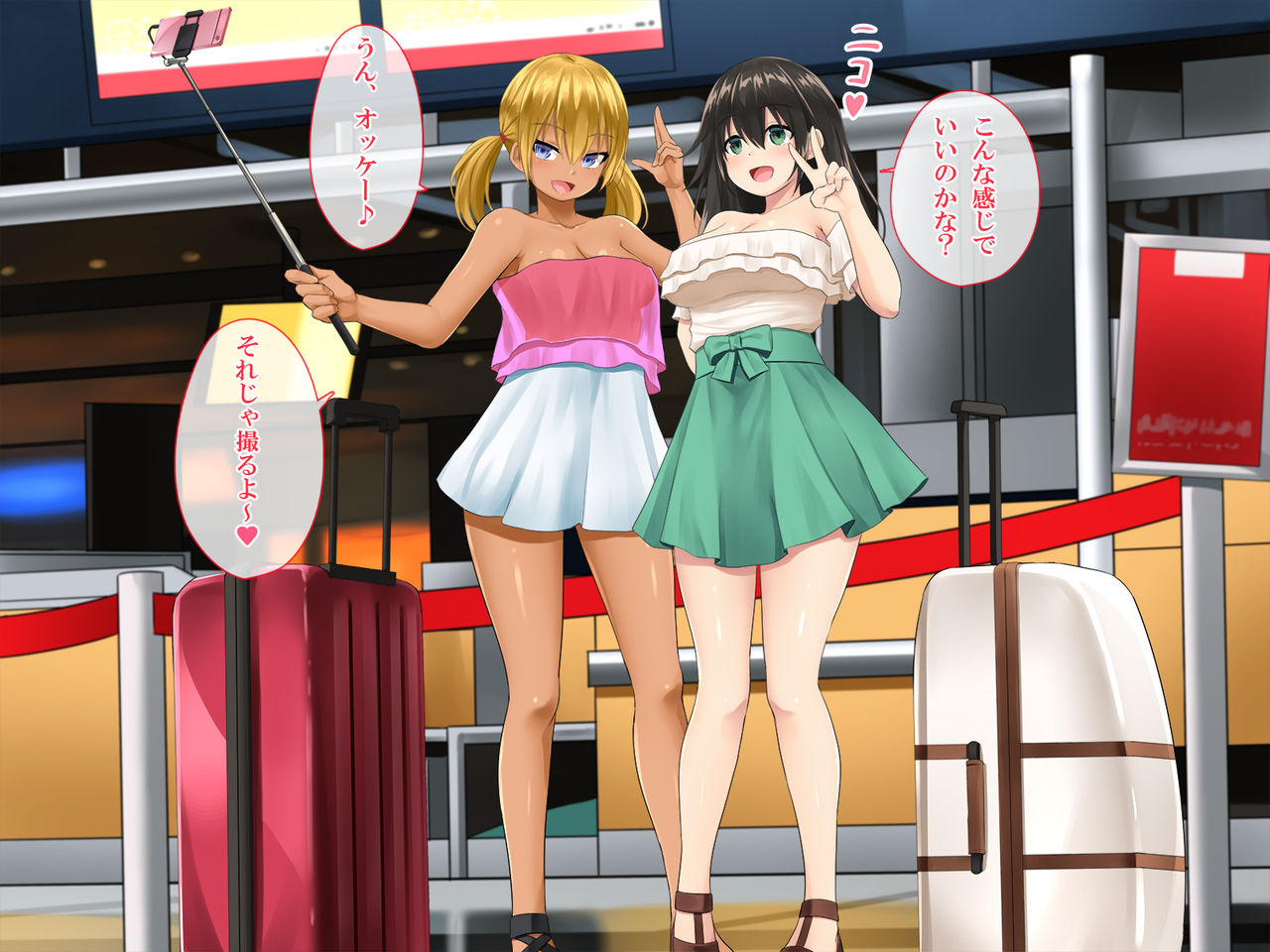 Gekiyasu Kaigai Hamepako Tour ~Sotsugyou Ryokou de Hatsutaiken mo Sotsugyou Shichatta Kanojo-tachi~ page 3 full
