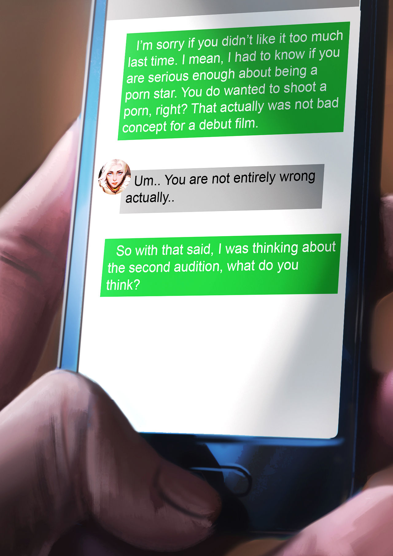 Mercy's Second Audition page 7 full