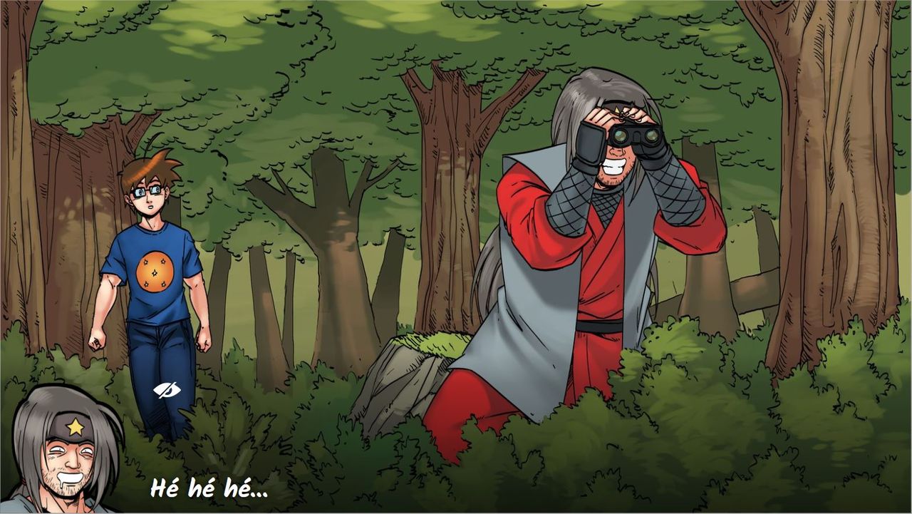 Harem Heroes "Village Ninja" page 1 full