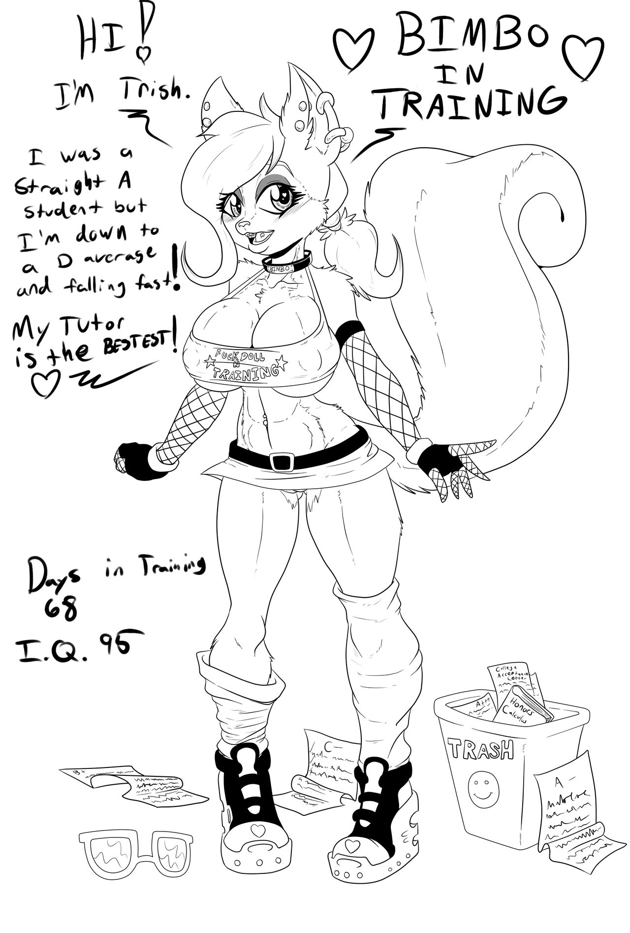 Willing fall of Trisha page 3 full