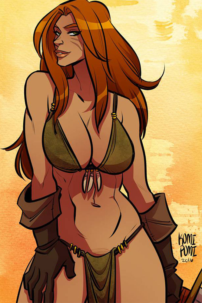 Rowena the barbarian page 1 full