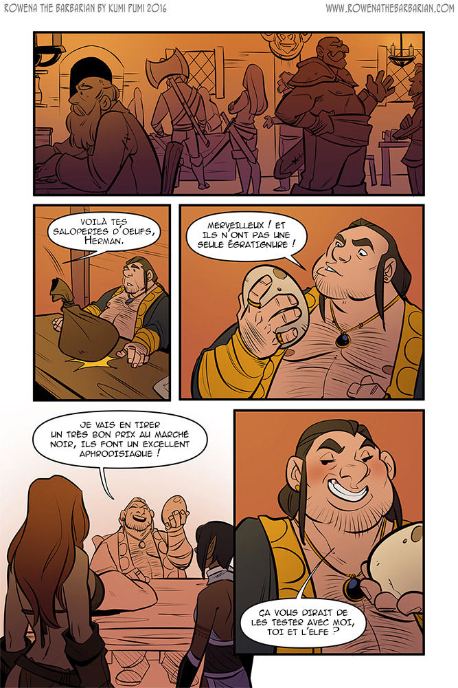 Rowena the barbarian page 6 full
