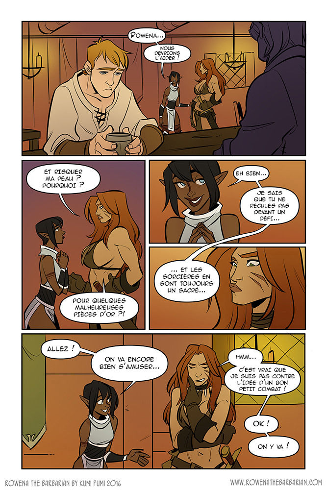 Rowena the barbarian page 9 full