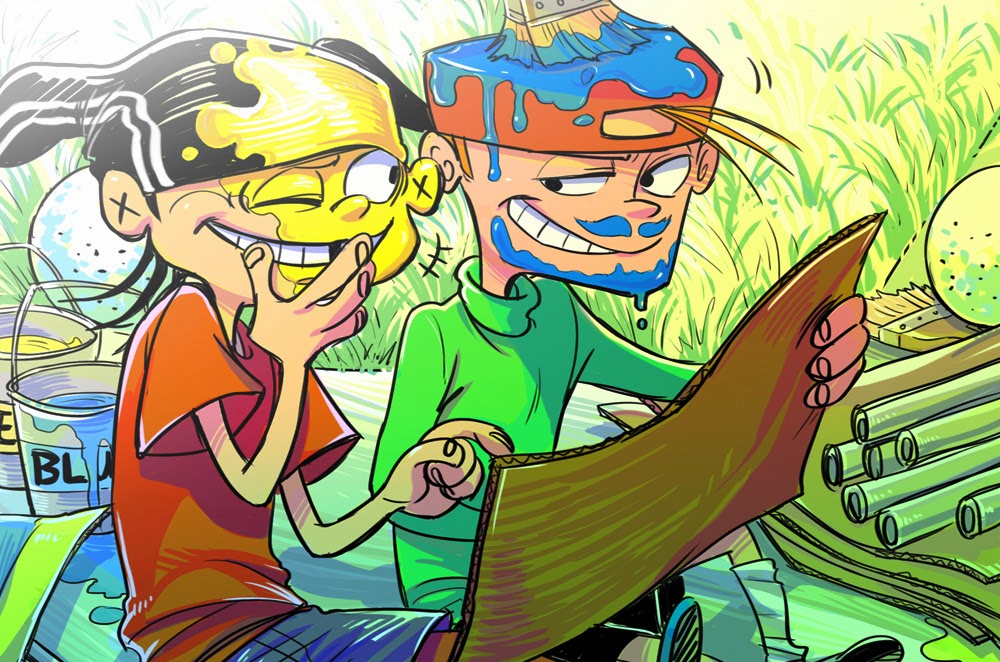 Kevedd fanbook  Colored by: Amature page 1 full