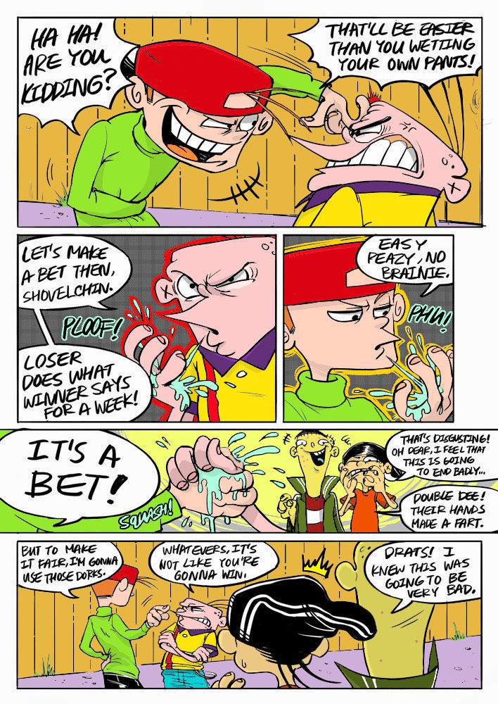 Kevedd fanbook  Colored by: Amature page 3 full
