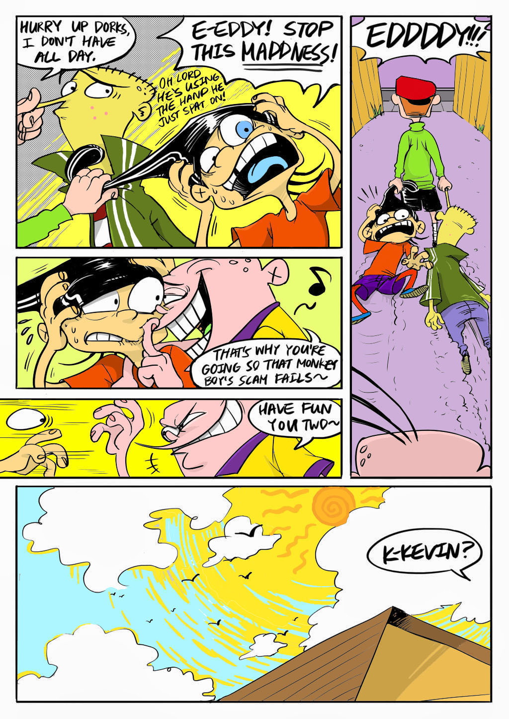 Kevedd fanbook  Colored by: Amature page 4 full