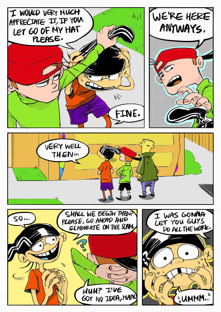 Kevedd fanbook  Colored by: Amature page 5 full