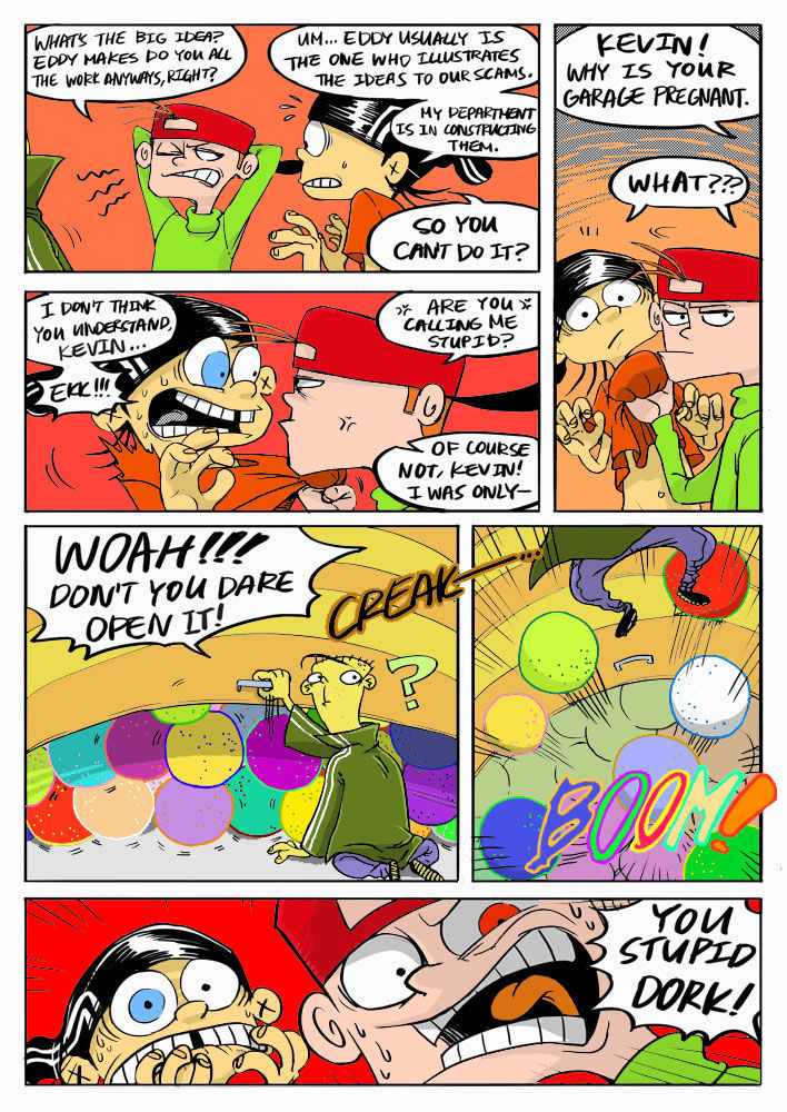 Kevedd fanbook  Colored by: Amature page 6 full