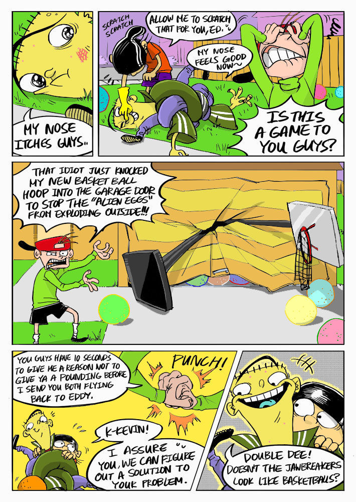 Kevedd fanbook  Colored by: Amature page 7 full