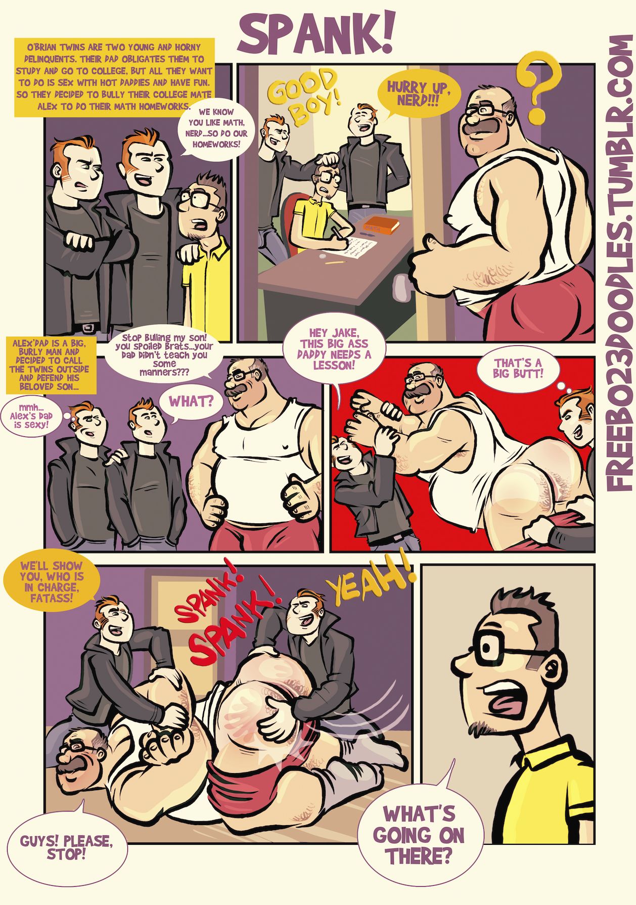 SPANK! page 1 full