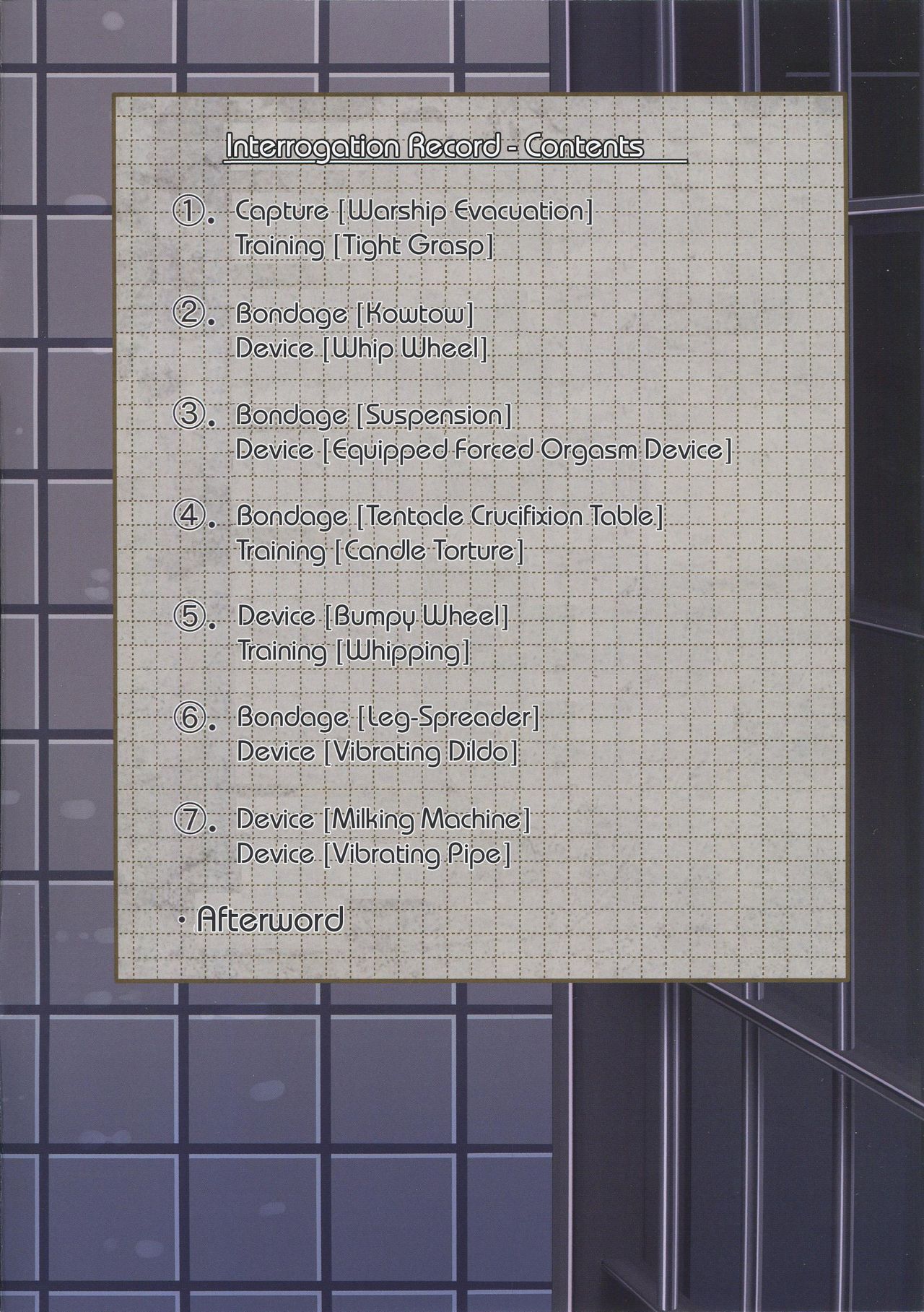 Juujunyoukan Suzuya Jinmon Chousho | Heavy Cruiser Suzuya Interrogation page 2 full