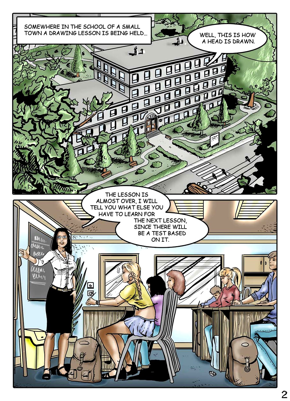 Sexy School Teacher page 2 full