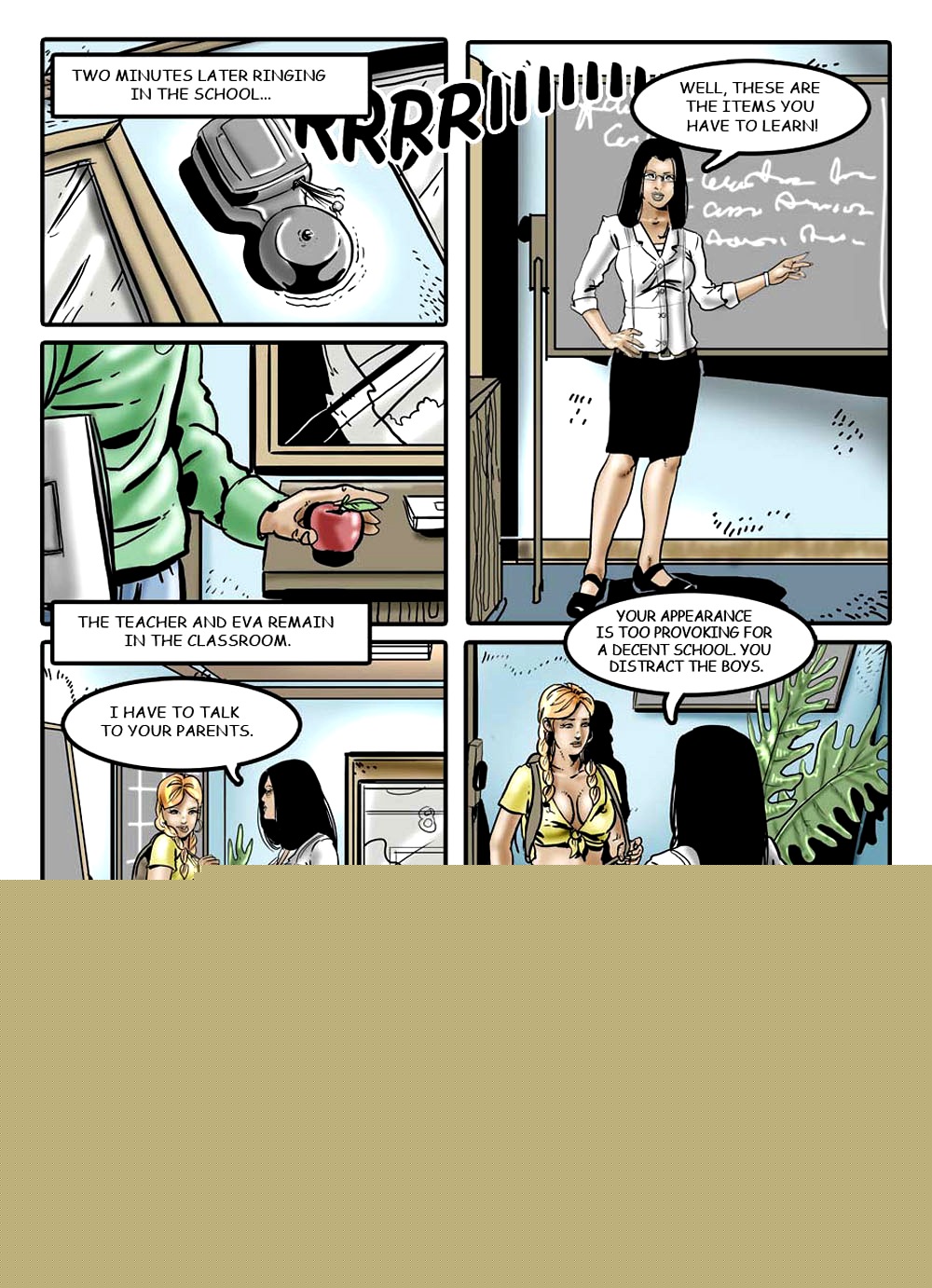 Sexy School Teacher page 4 full