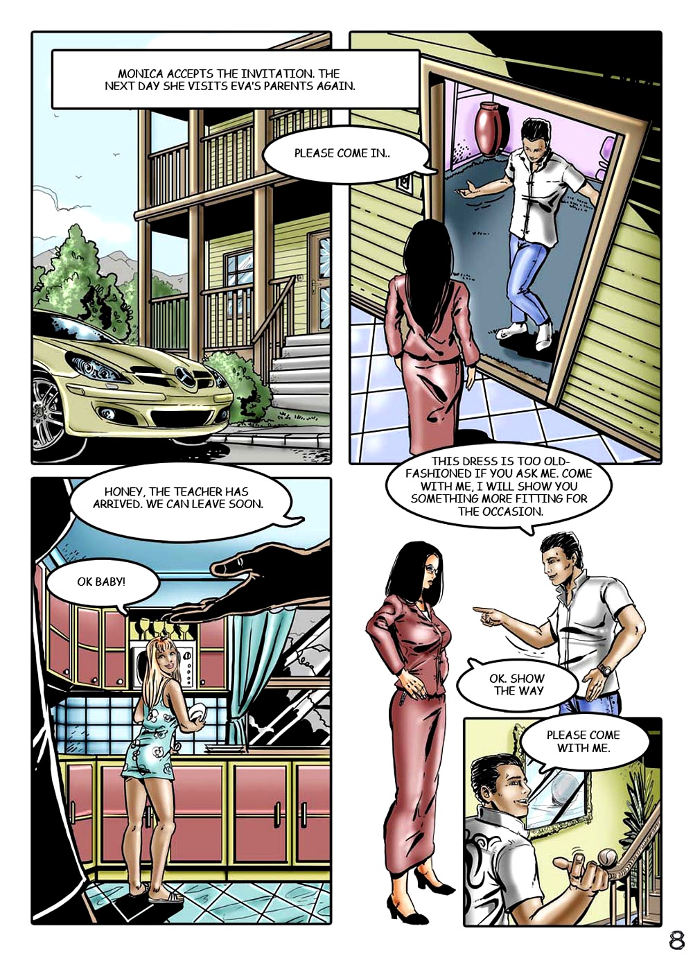 Sexy School Teacher page 8 full