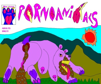 Porno Animals  Adults Only ! comics cover