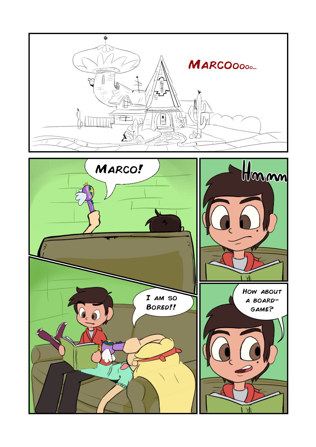 Star vs the Forces of Evil-Star Vs. the board game of lust page 1 full