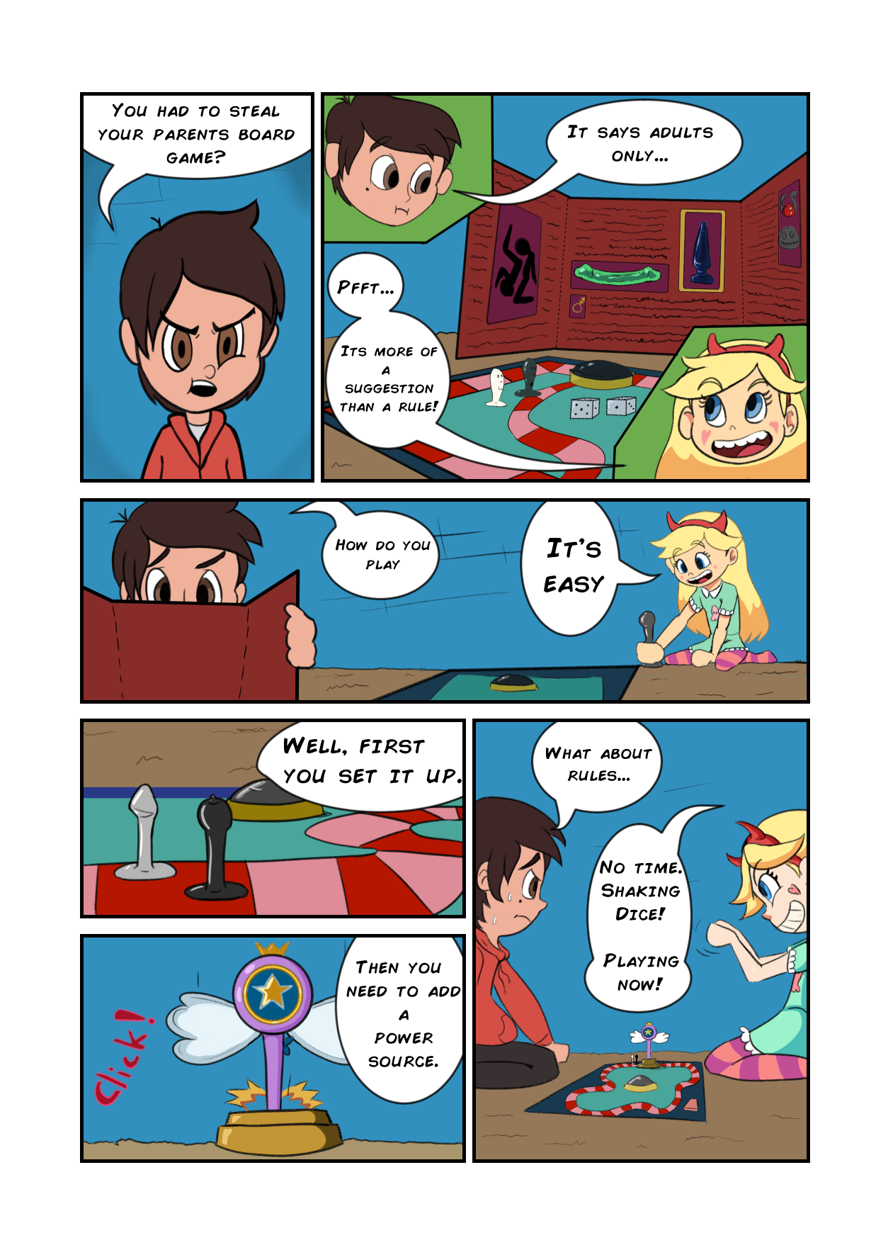 Star vs the Forces of Evil-Star Vs. the board game of lust page 4 full