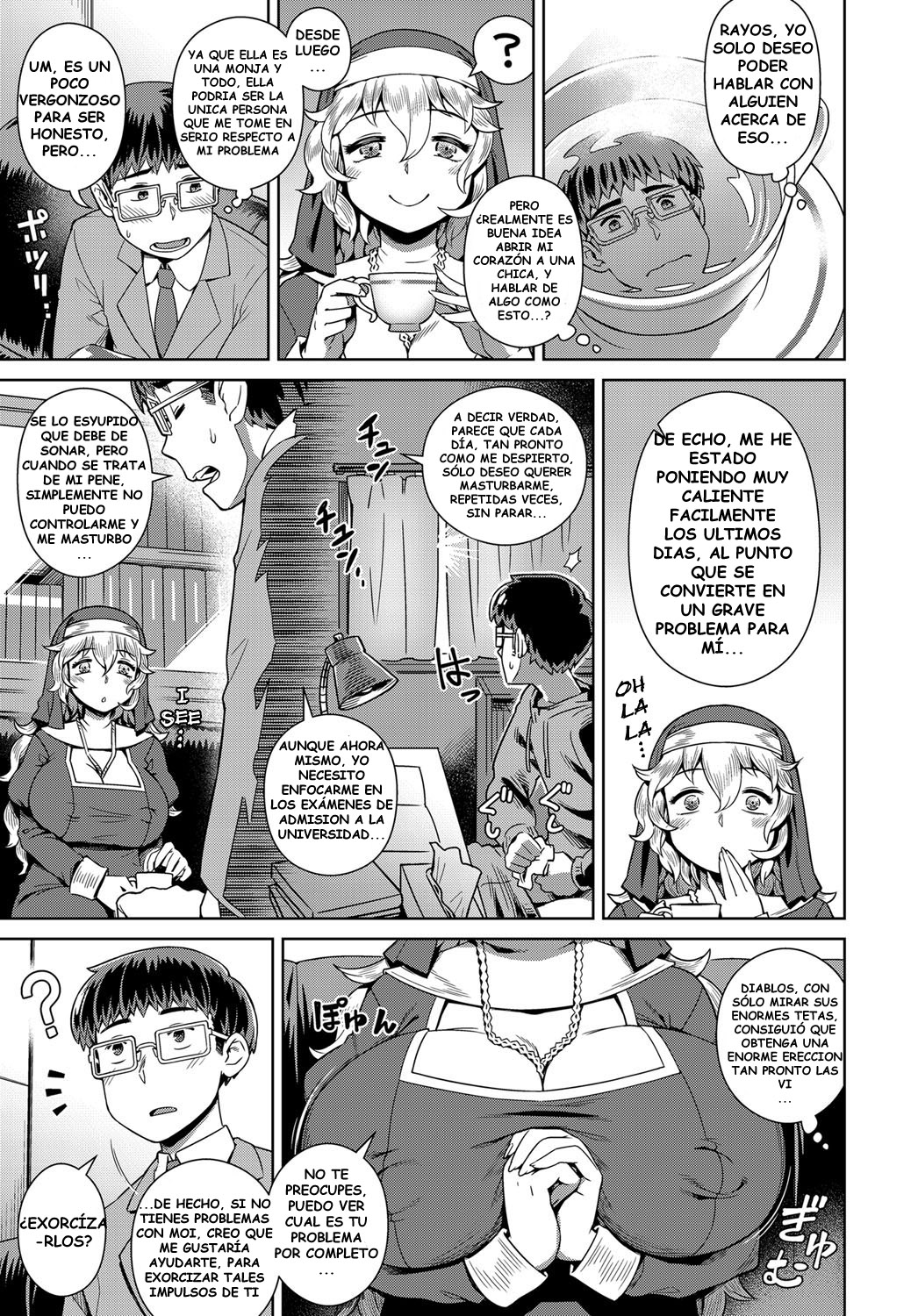 Wake ari Seishokusha Ona Yami Soudan | Confesiones de Adicto a la Masturbación de una cierta monja page 3 full