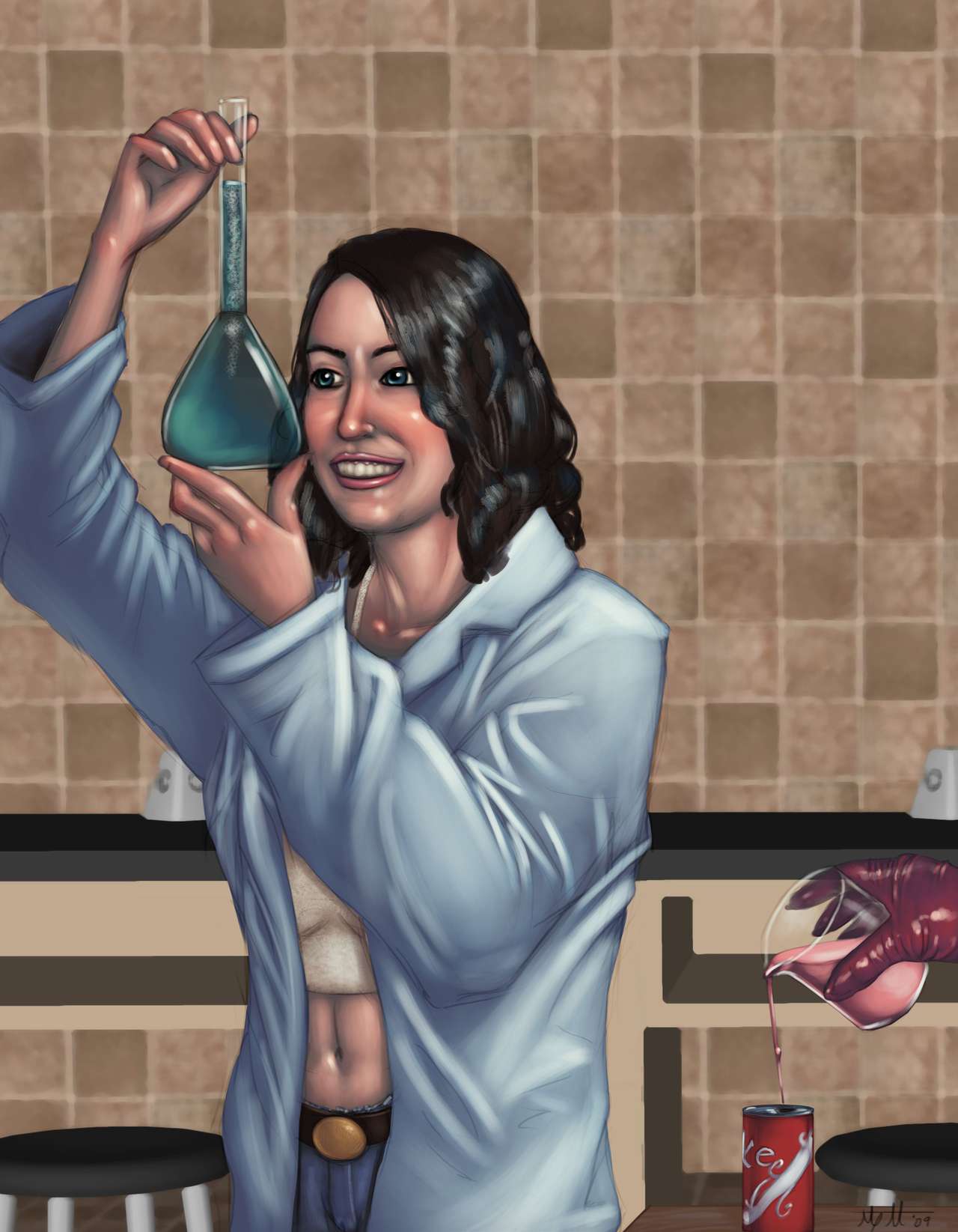 The Lab Tech page 1 full