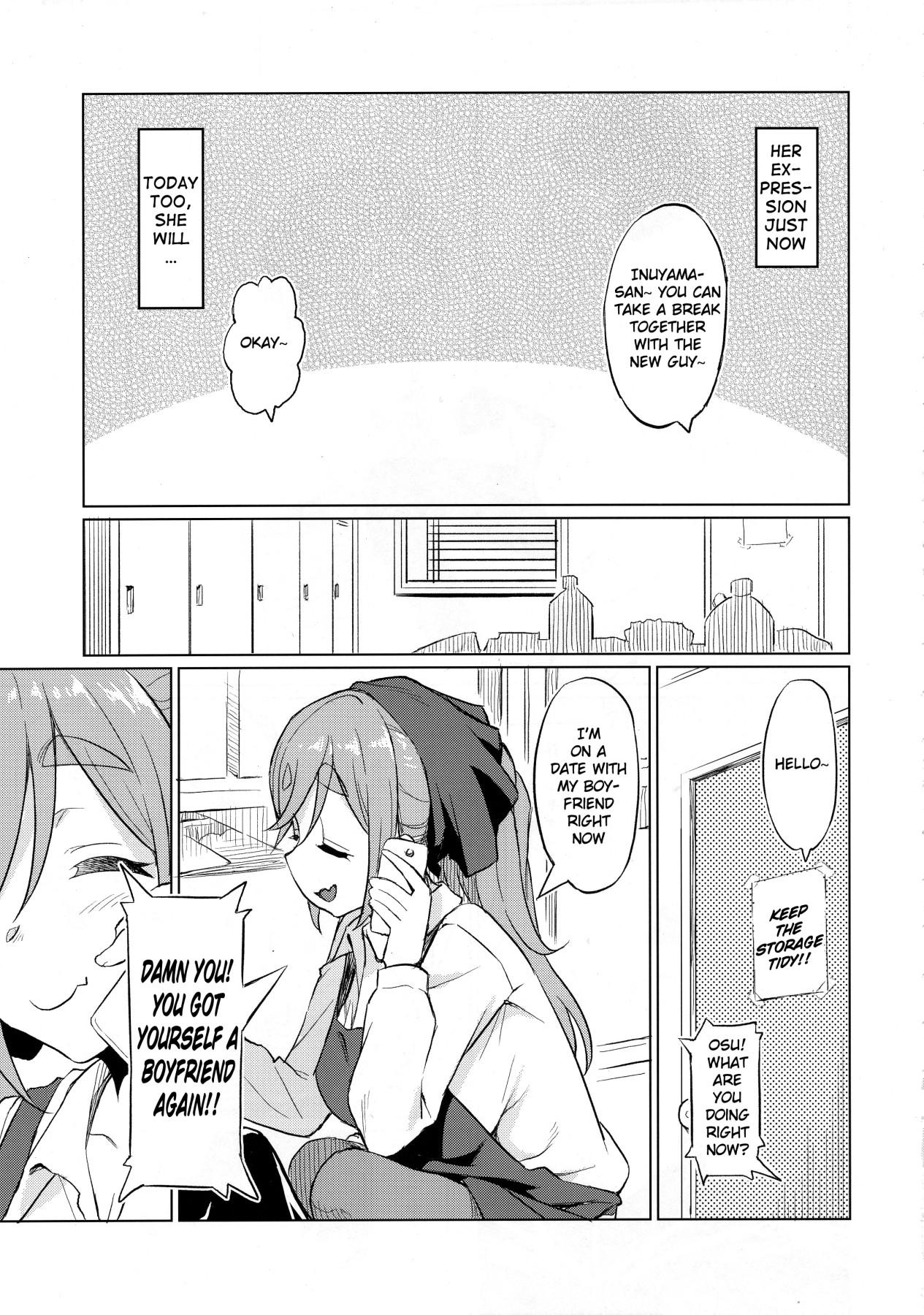 Ecchi na Inuyama Senpai | Lewd Inuyama Senpai page 4 full