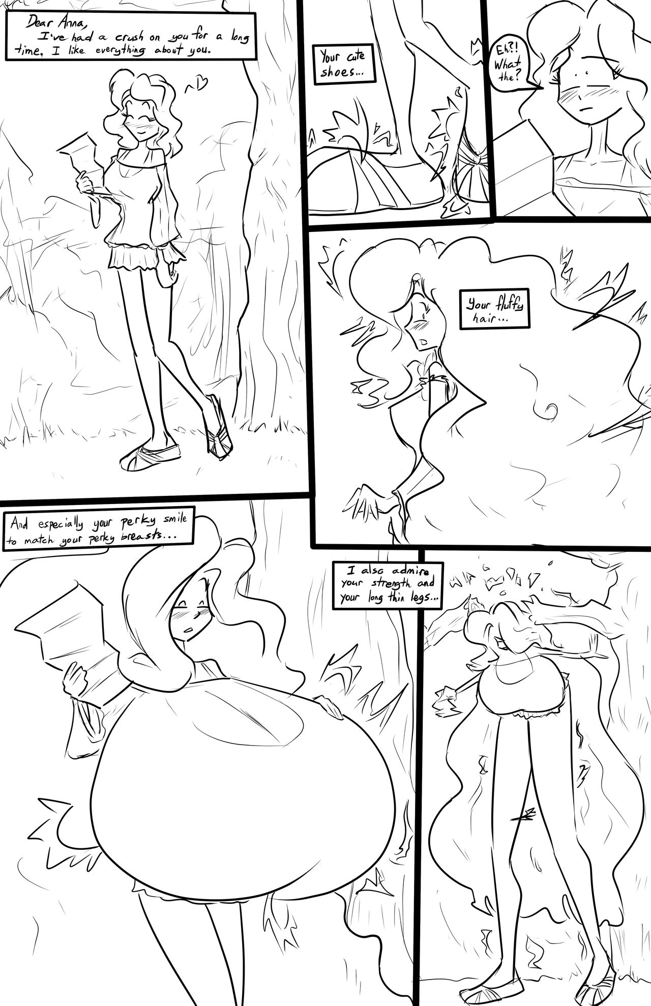 Anna and the Love Letter of Uneven Growth page 1 full