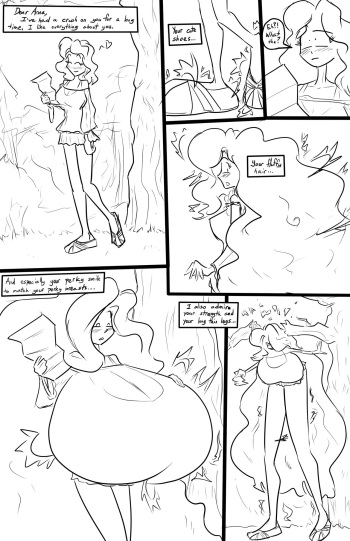 Anna and the Love Letter of Uneven Growth cover