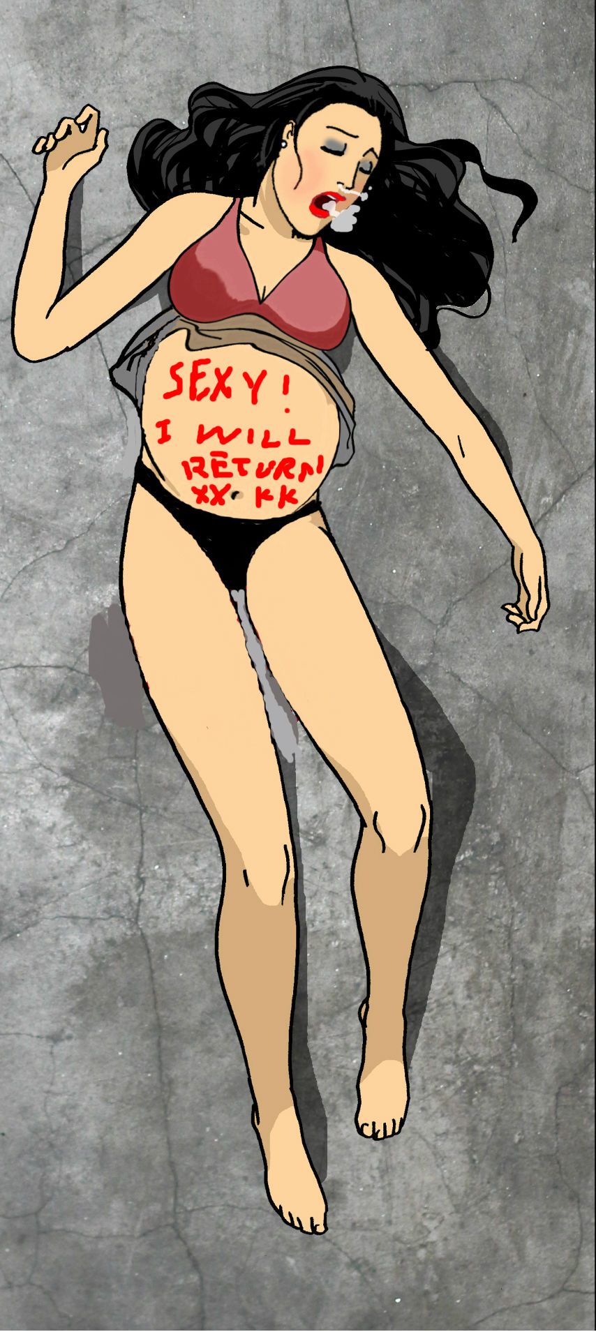 Dead and Beautiful Pregnant Women part 3 page 4 full