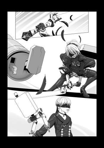 Unfinished Nier: Automata comic cover