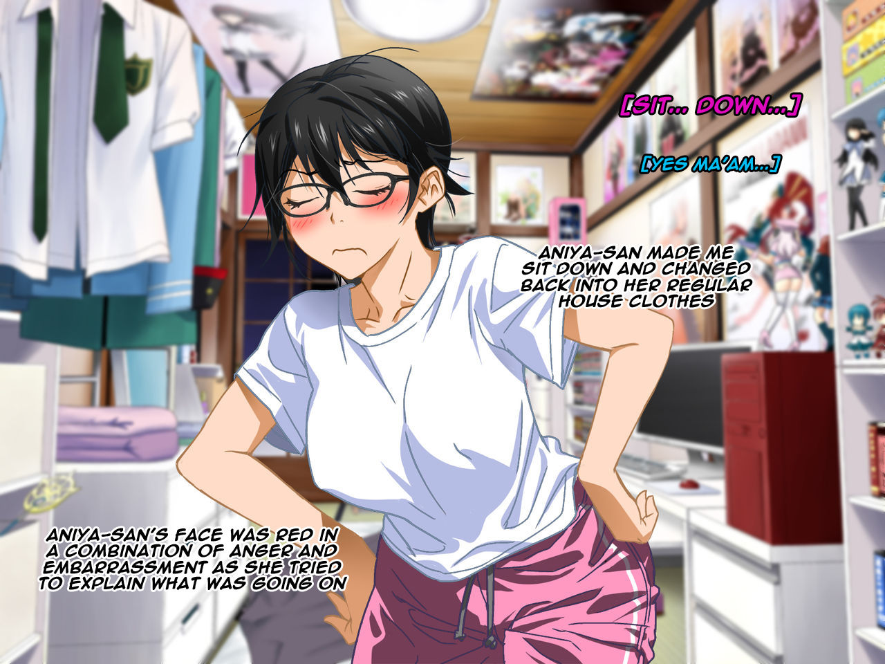 Aniya-san Change! 3.5 Go to school page 8 full