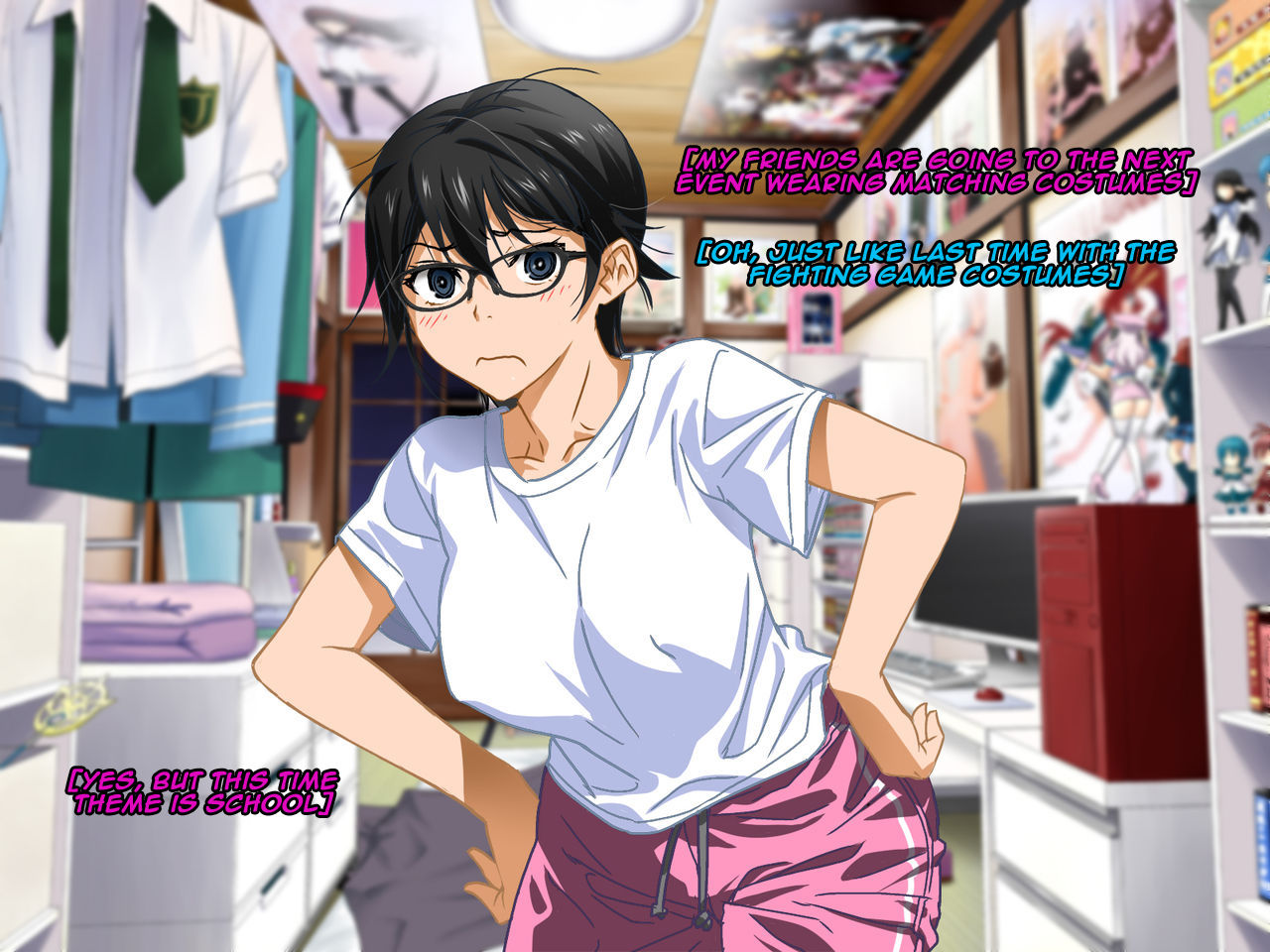 Aniya-san Change! 3.5 Go to school page 9 full