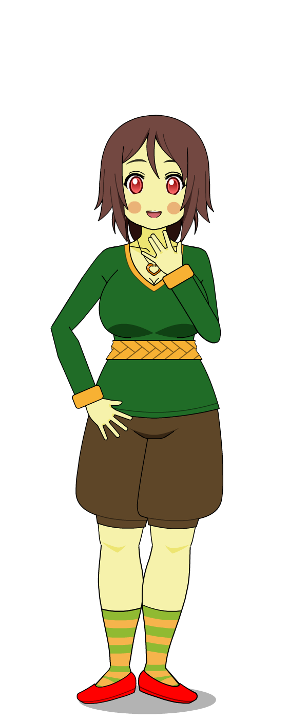 Strip Poker Night at the Inventory - Chara page 4 full