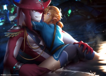 Link and Sidon Prince cover