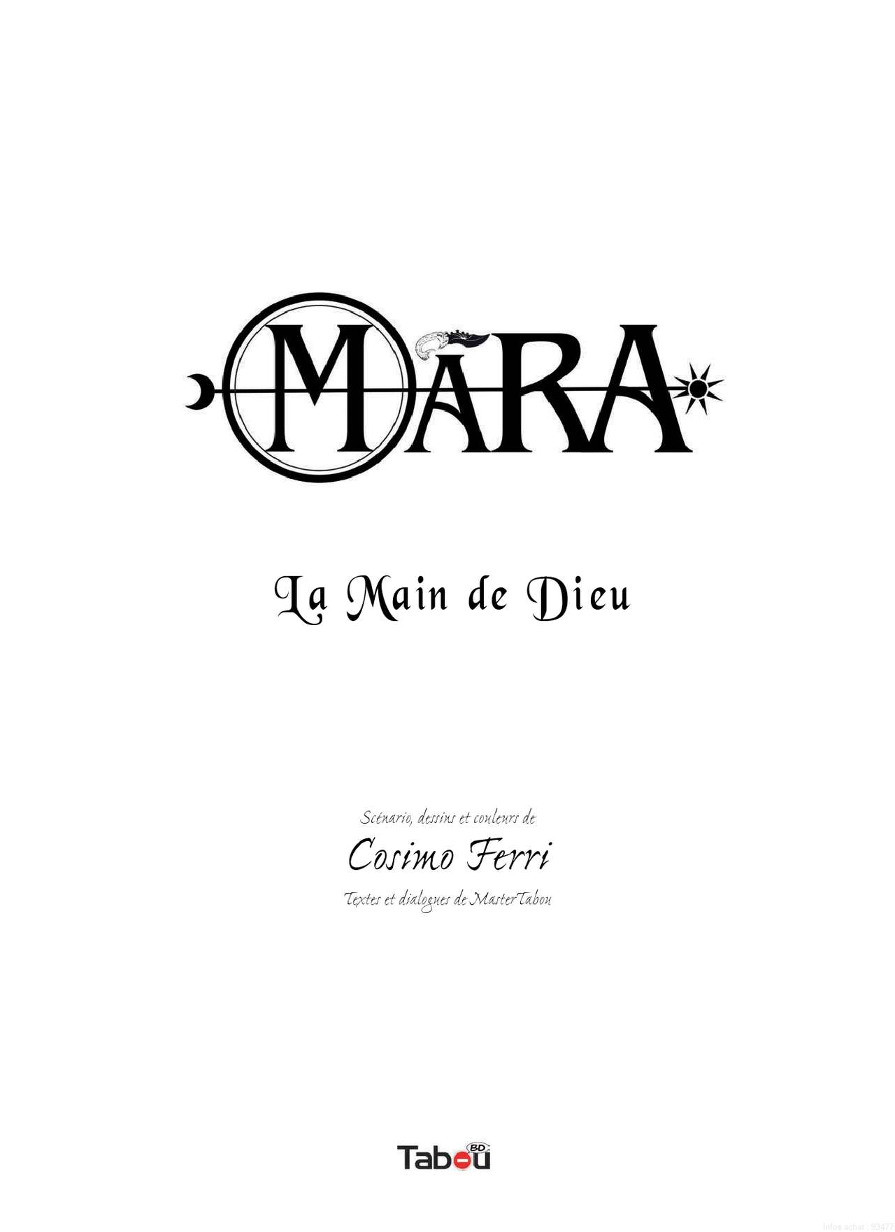 Mara - Volume 5 : La main de Dieu - 2017 page 3 full