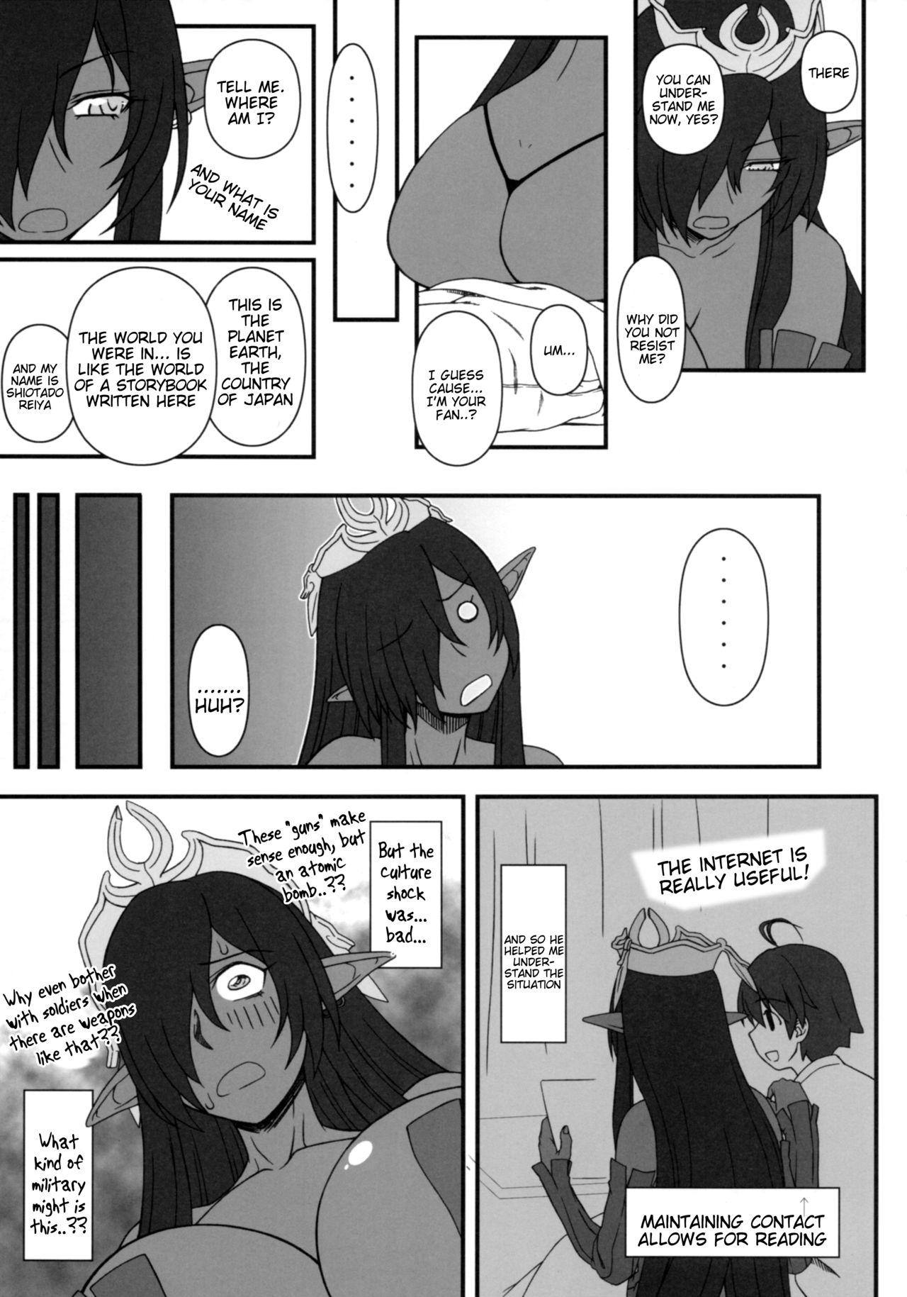 Kuro no Joou no Isekai Seikatsu page 6 full
