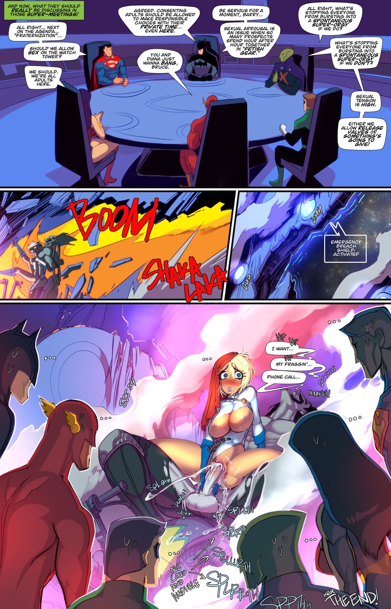 PowerGirl XXX Lobo page 7 full