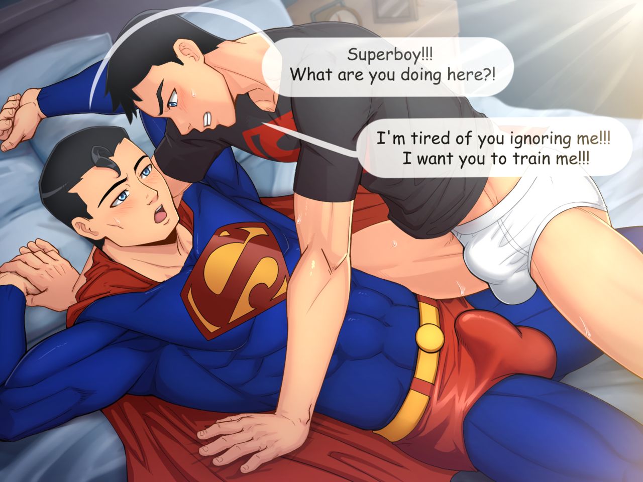 Young Justice - Superman X Superboy #1 page 4 full