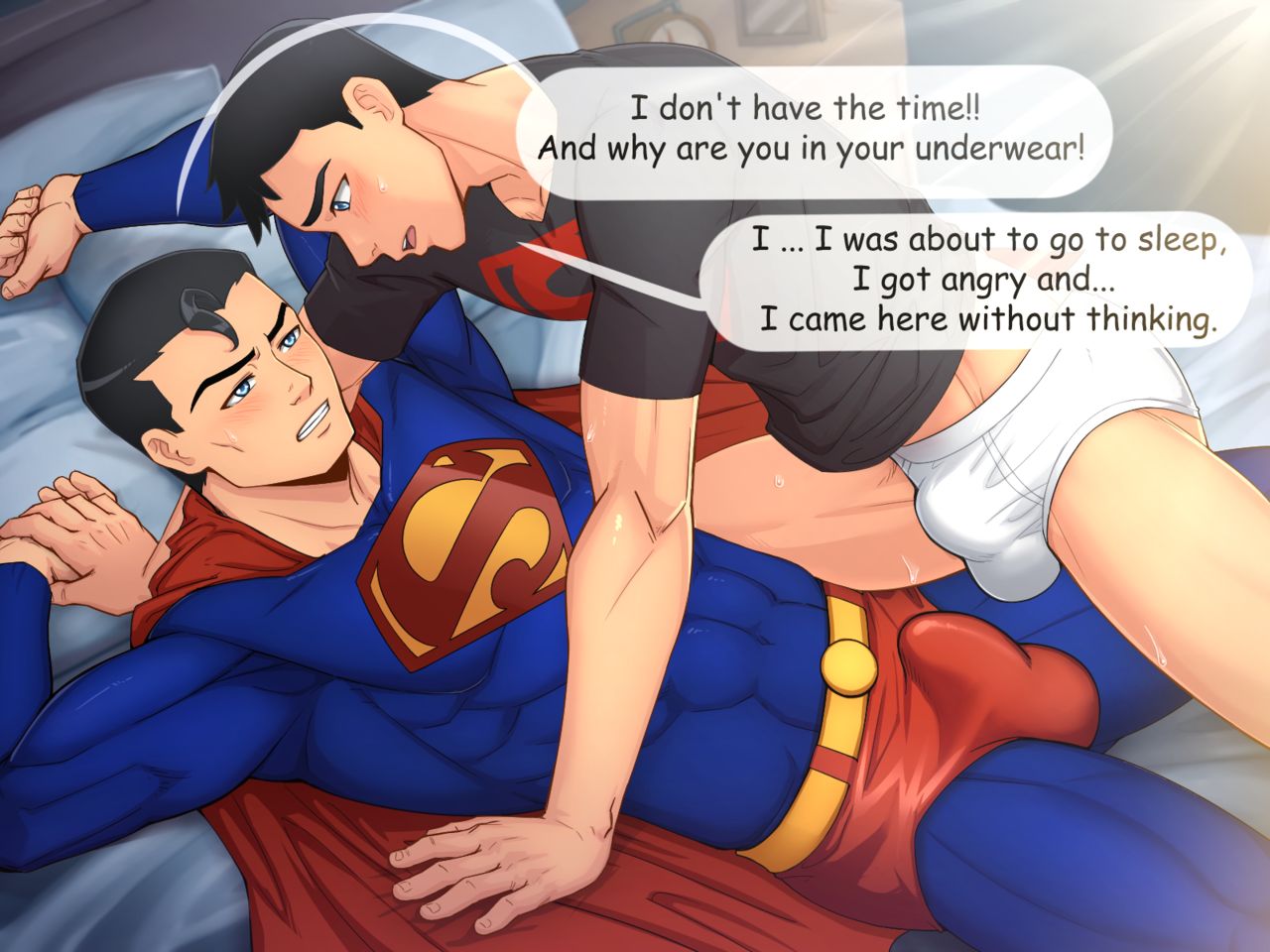 Young Justice - Superman X Superboy #1 page 6 full