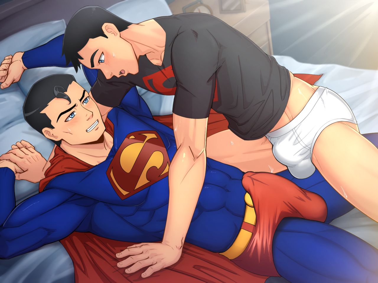 Young Justice - Superman X Superboy #1 page 7 full