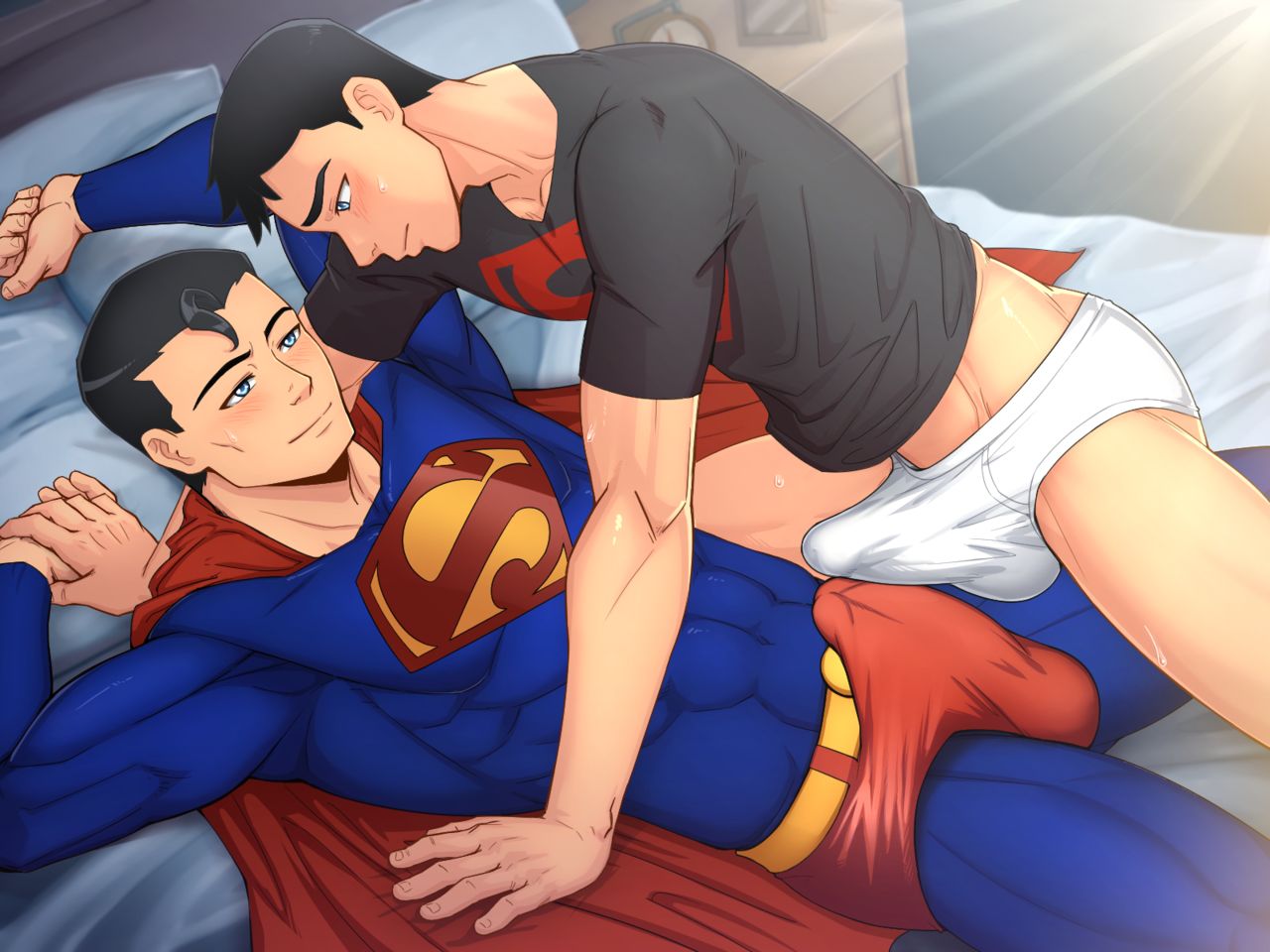 Young Justice - Superman X Superboy #1 page 9 full