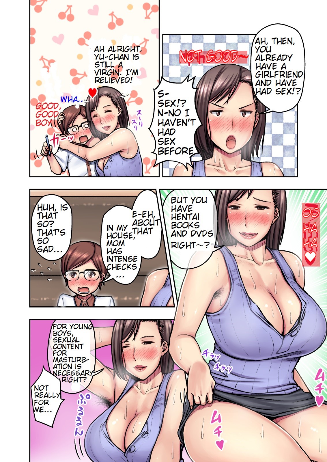Nigate na Kansai no Obasan ni Azukerareta Atsui Atsui Natsu no Yoru | Hot Hot Night in the Custody of my Difficult Kansai Aunt page 9 full