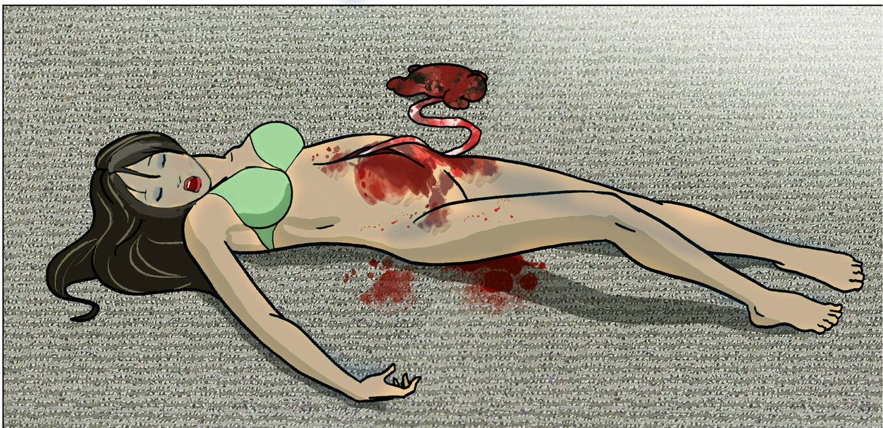 Dead and Beautiful Pregnant Women part 1 page 8 full