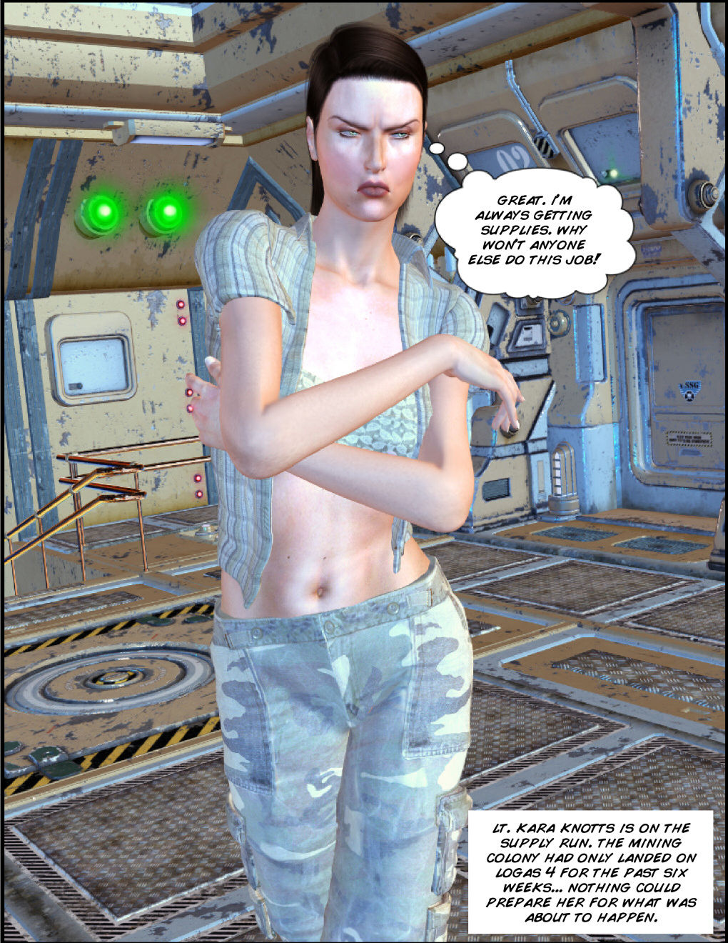 Alien Breeders Issues by Battlestrength Comics page 2 full