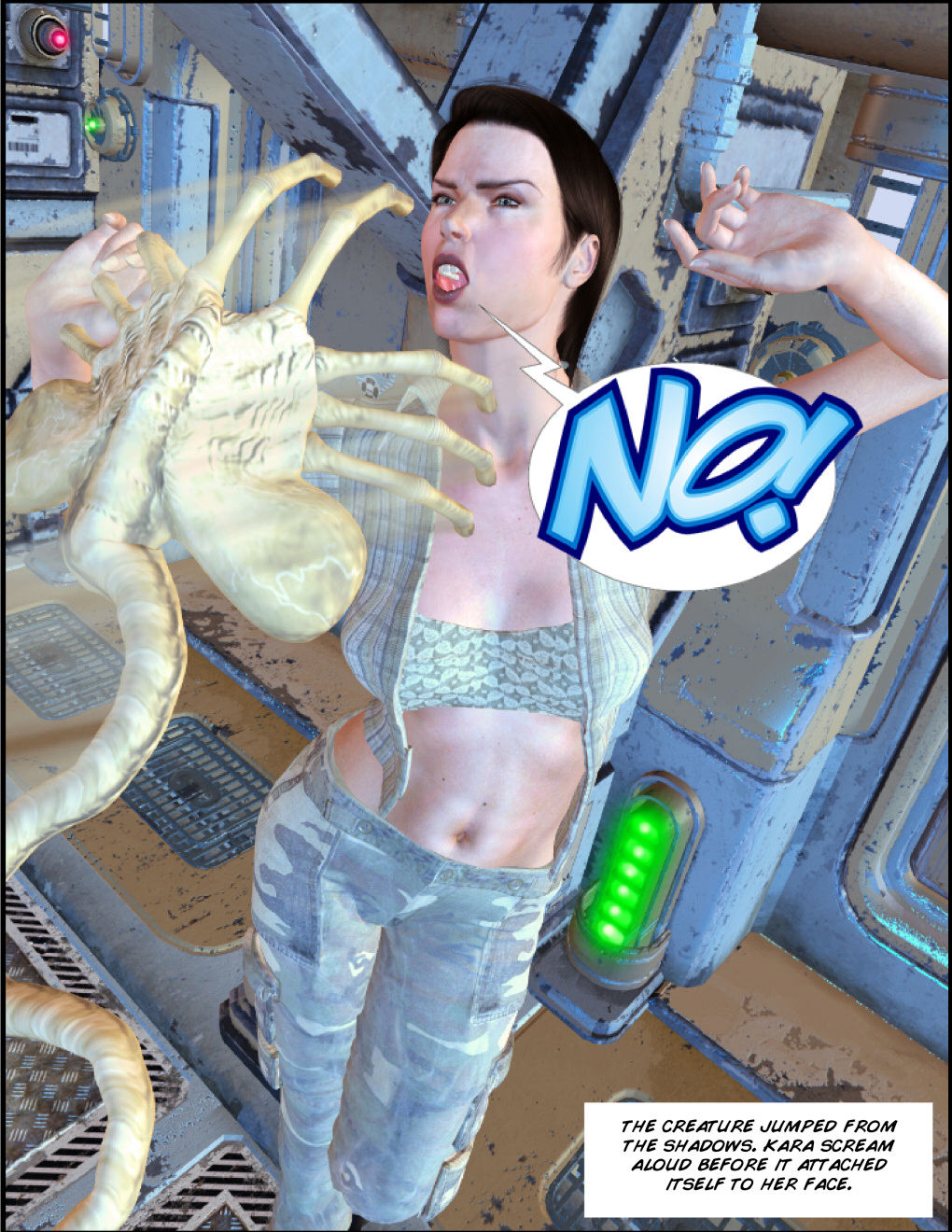 Alien Breeders Issues by Battlestrength Comics page 3 full