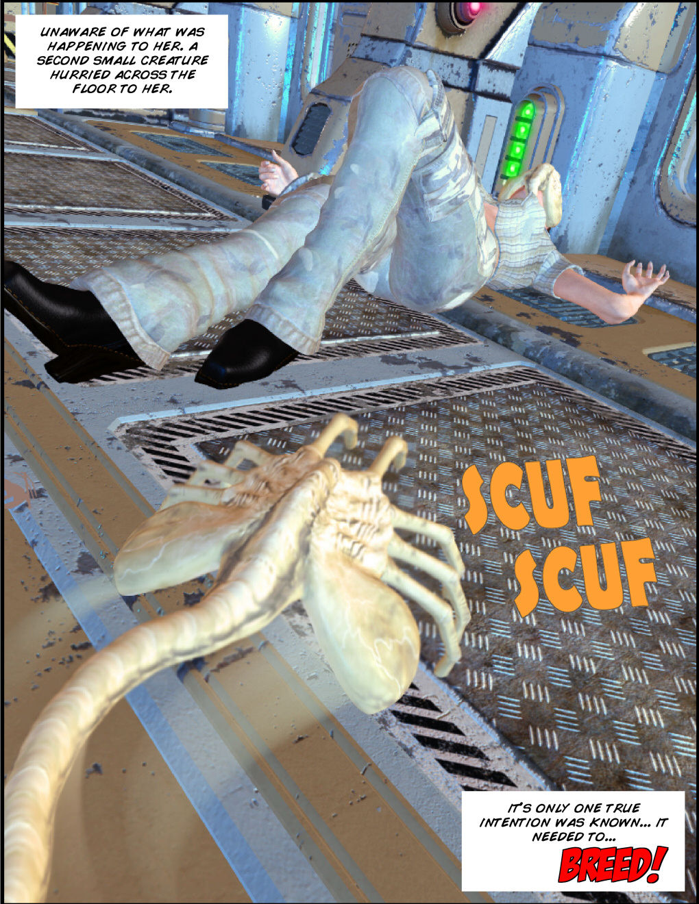Alien Breeders Issues by Battlestrength Comics page 5 full