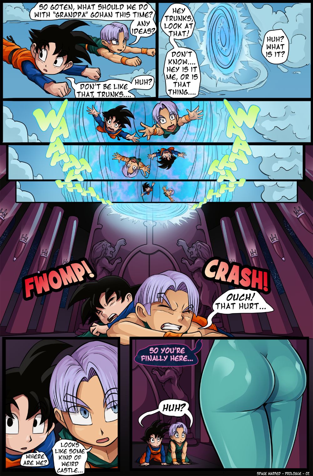 Space Warped page 8 full